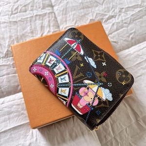 LV mini zip wallet